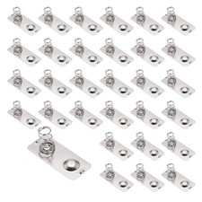 30 Pcs Battery Spring Contact 28x12mm Negative Positive Bipolar