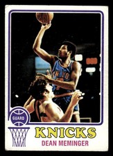 1973 TOPPS DEAN MEMINGER 93 VG BASKETBALL NEW YORK KNICKS