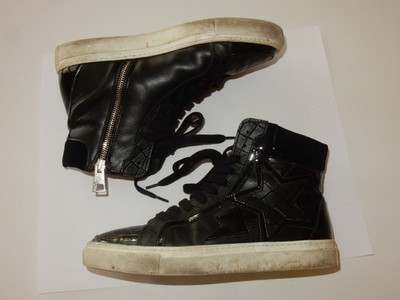 Women's Just Cavalli Shoes Size 37 Star Side Zipper