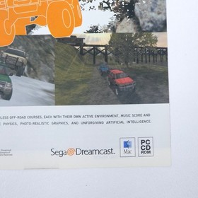 4x4 EVO Video Game Print Ad Sega Dreamcast Racing Off-Road Advertising Vintage