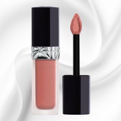 [New] Dior Rouge Forever Liquid Transfer Proof Lipstick- 100 Forever Nude