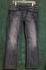 Rock Revival "Charlotte" Women's 34W Bootcut Denim Jeans