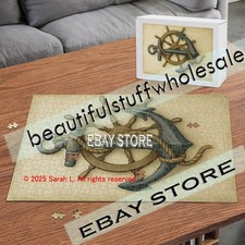 500 piece jigsaw puzzle Nautical anchor maritime coastal