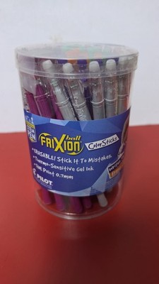 Pilot Frixion 36 pk Clicker Assorted Color Fine Point Erasable Gel Ink Pens