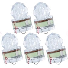 Dr.Fish Premium Quality 5 Pack Of LED Deep Drop Small Diamond Fishing Lights