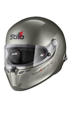 Stilo AA0810AF2V55 ST6 FN Composite Racing Helmet Silver Small (55CM)