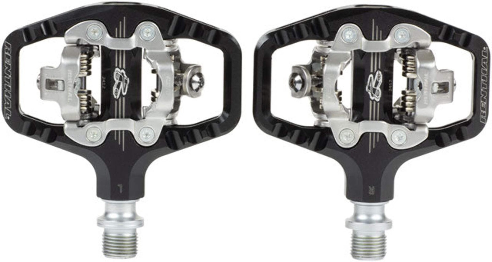 Renthal Revo-TRC Pedals - Dual Sided Clipless with Platform, Alloy, 9/16'', Shima