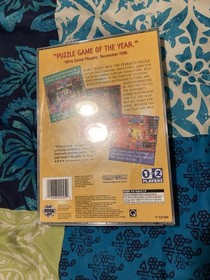 SEGA Saturn Super Puzzle Fighter II Turbo NTSC US Game Disc Manual Reg Card Foam