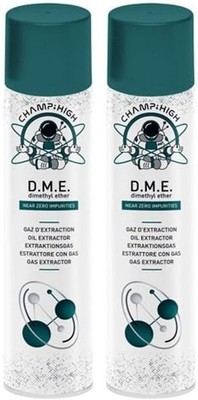 2x CHAMP HIGH DME Extraktionsgas 420ml Dimethyl Ether hohe Reinheit Gas Set