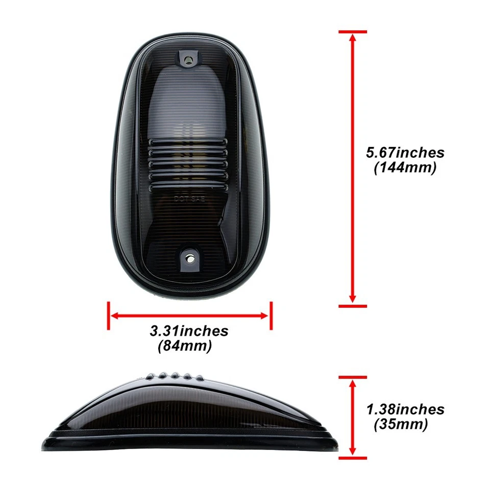 For Dodge Ram 1500 2500 3500 Sprinter 2003-2008 LED TOP Cab roof running lamp - Imagem 4 de 4