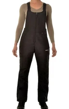 NWT ArctiX Women Winter Essential Insulated Bib Overall Black Size XL