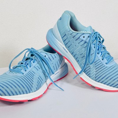 Asics Running Sneakers Womens 8 Dynaflyte 3 Blue 1012A002 Low Top Gym Shoes