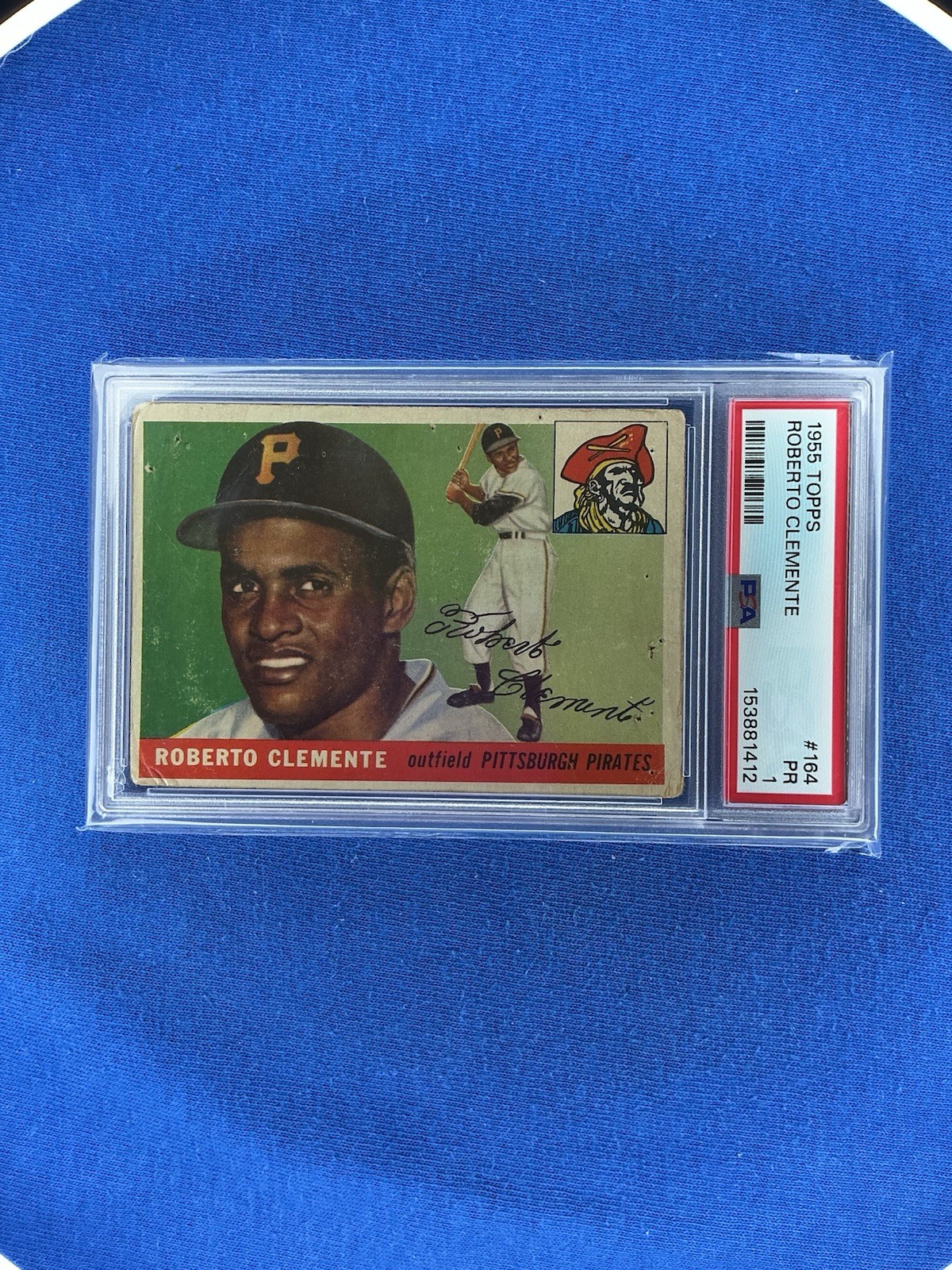 1955 TOPPS #164 Roberto Clemente PSA 1