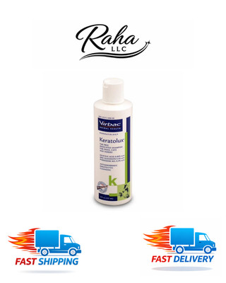 Keratolux Virbac Antiseborrheic Tar-Free Shampoo 8 oz.