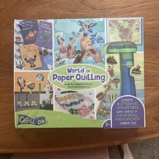World of Paper Quilling w/ Electric Quilling Tool | Paper Quilling Kit | Sealed