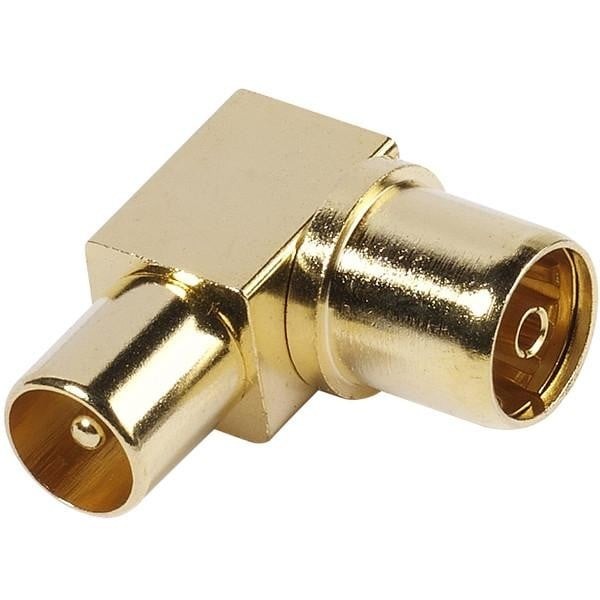 Коаксиальный адаптер VIVANCO - Winkel vergoldet 48077 1907185 2190₽