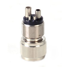 4 to 2 Hole Adapter Dental High Speed Handpiece Tubing Hose Conversion Changer~