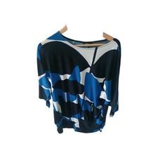 Roman Cold Shoulder Ladies Abstract Print Top. Size 12 .barely worn.