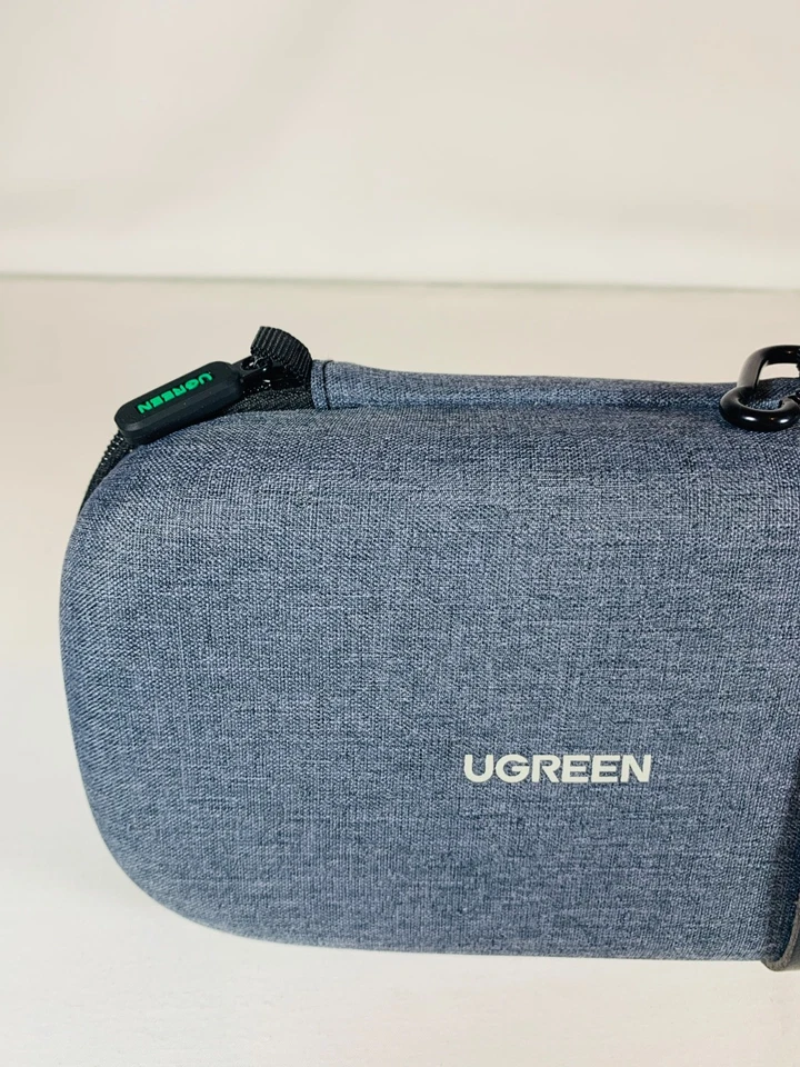 UGREEN Hard Shell Tech Travel Case Electronics Cable Organiser Grey VGC - Image 2 of 4