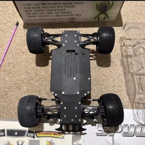 New Kyosho Itsy Bitsy Spyder Pro 4WD RC Truggy 1/18 Scale Very Rare - Picture 7 of 8