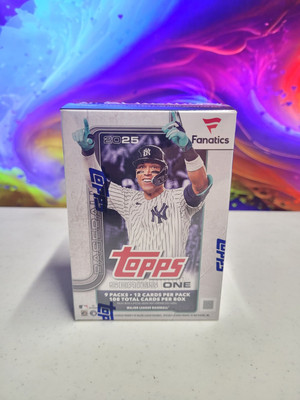 2025 Topps Series 1 Fanatics Exclusive Blaster Value Box MLB Baseball Sealed