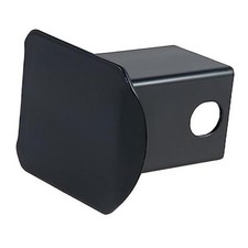 22750 Steel Trailer Hitch Cover, Fits 2-Inch Receiver Black Bulk