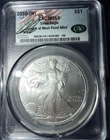 2010-W American Eagle Silver MS69 CACG - Ron Drzewucki Signature