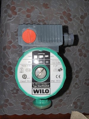 WILO Star RS 25/4 Heizkreispumpe 180mm Umwälzpumpe Gebraucht