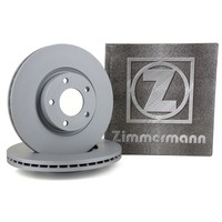 Zimmermann Bremsscheiben Satz FüR Mazda 3 (Bk Bl) 5 (Cw CR19) 16 Zoll Vorne