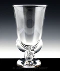 Steuben Art Glass Crystal 8-1/4" TWIST VASE #7913 George Thompson Design As Is