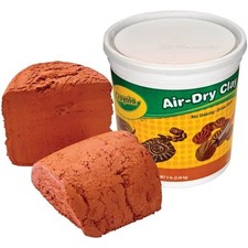 Crayola CYO572004 5 lbs Air-Dry Clay Terra Cotta