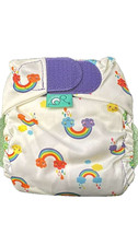 TOTS BOTS TEENY FIT V4 TREASURE NEWBORN CLOTH DIAPERS NEW 3 PACK
