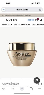 AVON ANEW ULTIMATE MULTI-PERFORMANCE NIGHT CREAM 1.7OZ FULL SIZE NIB