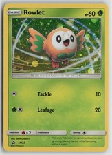 Rowlet - SM22 Holo Promo Sun & Moon Promo Pokemon Lightly Played on eBay