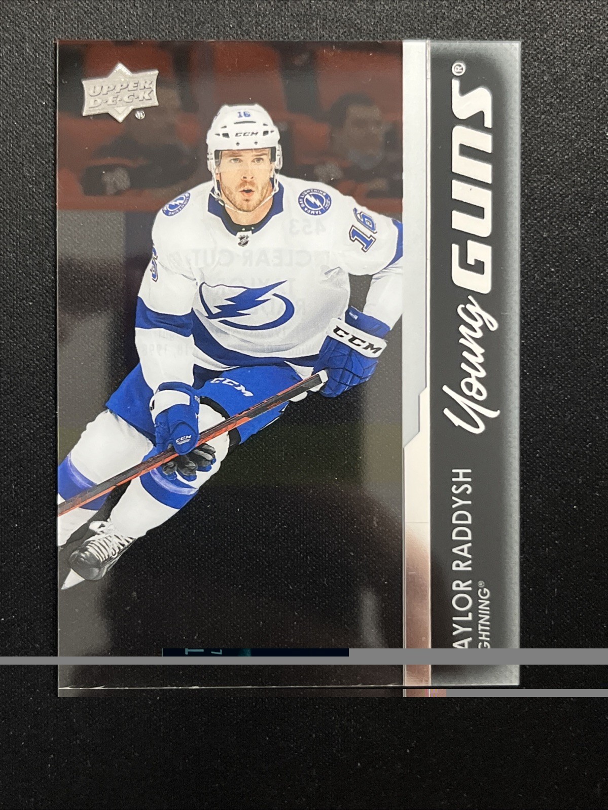 21-22 UD Series 2 Hockey Clear Cut Young Guns 453 Taylor Raddysh