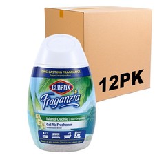 Clorox Fraganzia Gel Air Freshener Cone Island Orchid Scent No-Plug Battery-Free