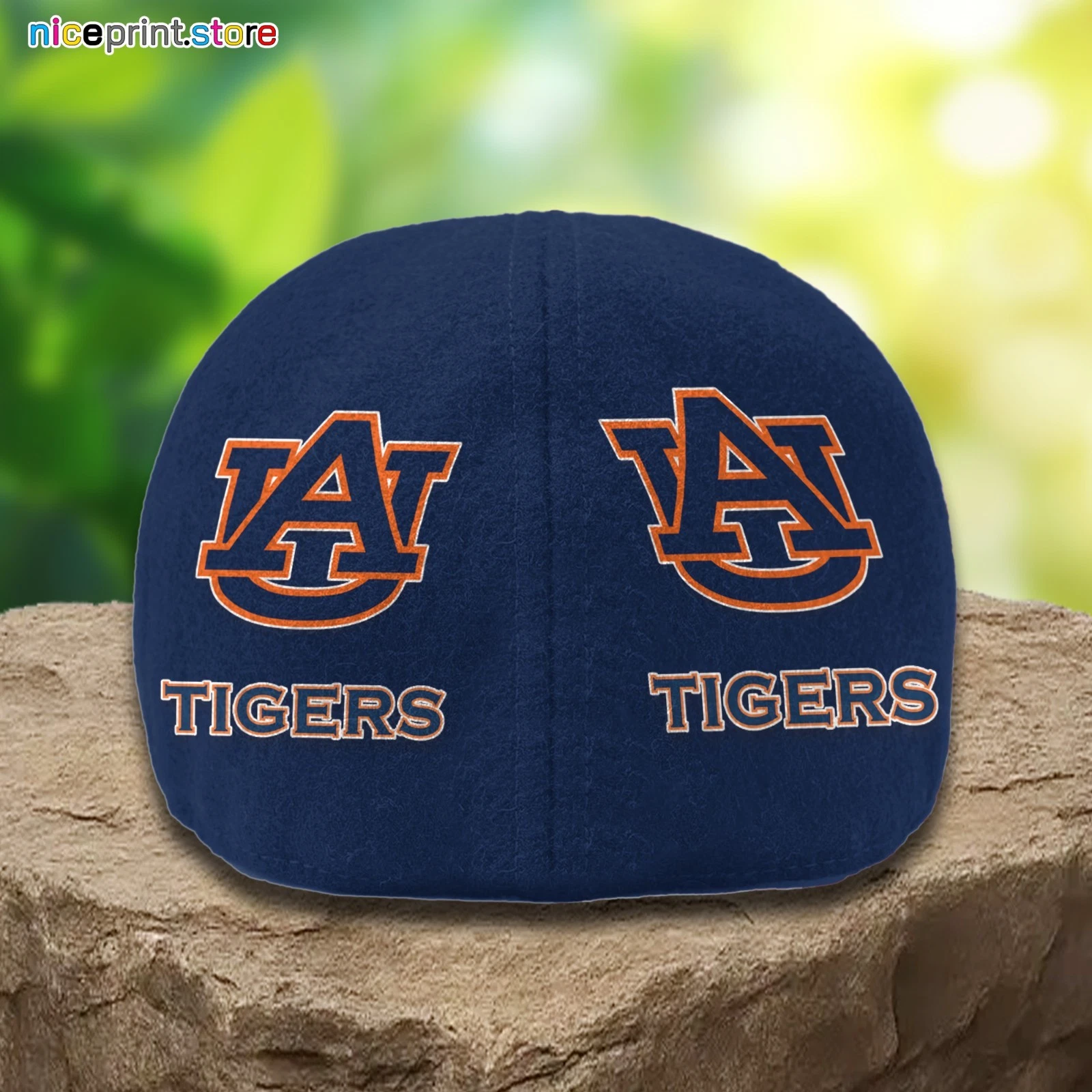 Auburn Team Tigers Ivy Cap NCAA Ivy Cap Flat Cap Driving Cap Golf Cap