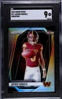 2024 Panini Prizm Jayden Daniels Silver Variation Rookie Card RC #17 SGC 9