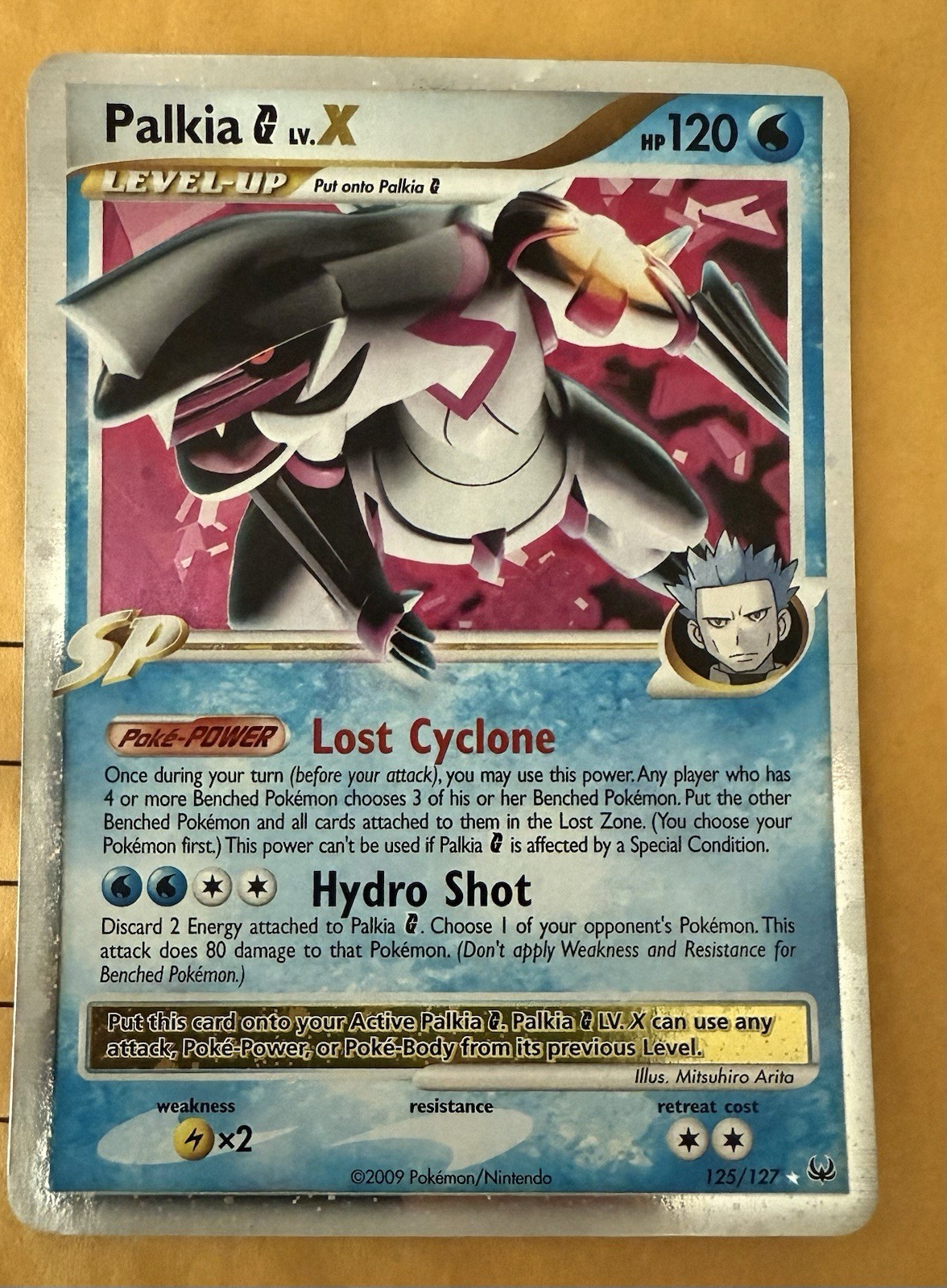 Palkia G Lv.X 125/127 Platinum Holo