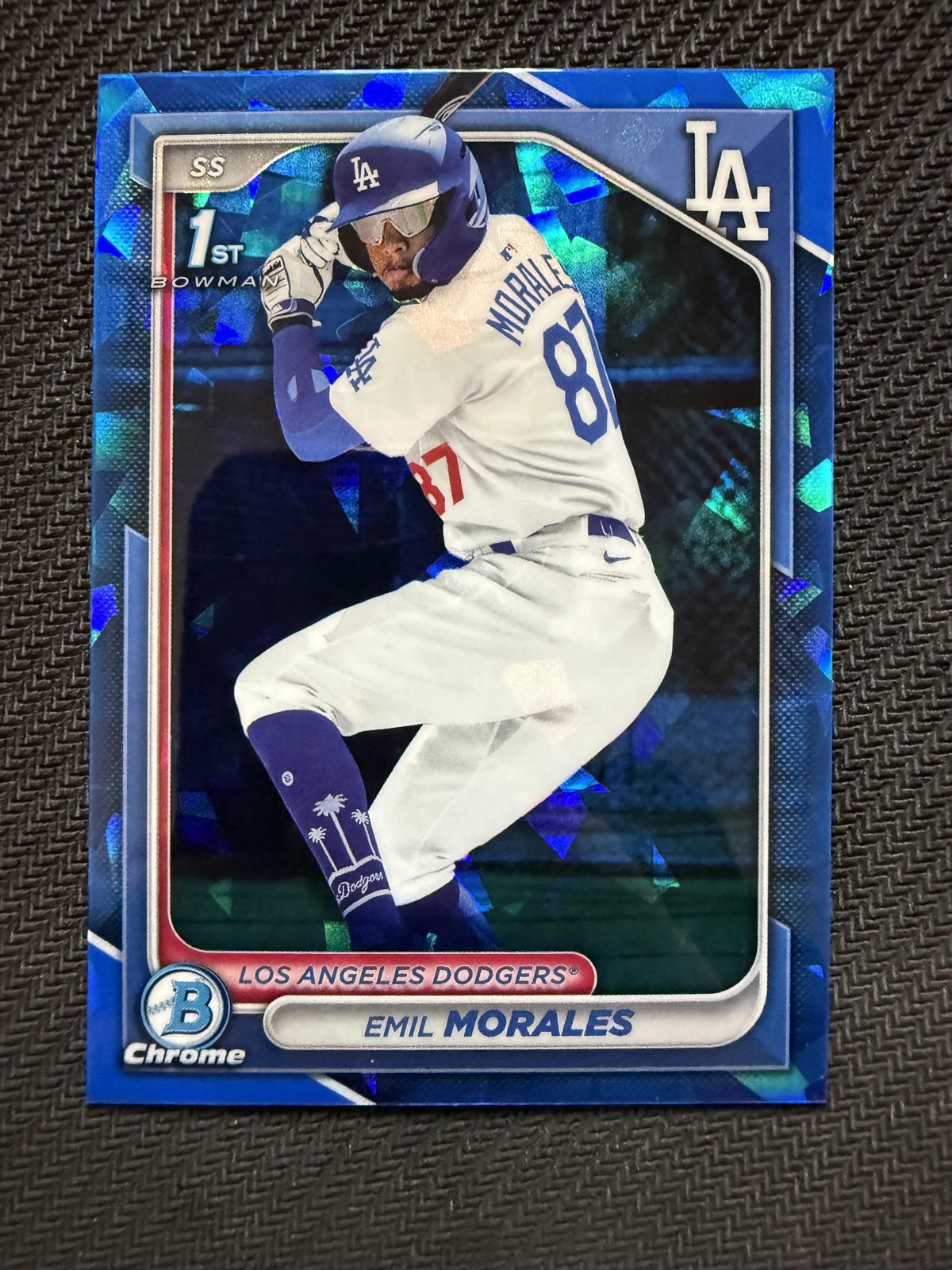2024 Bowman Chrome Sapphire Edition #BCP-221 Emil Morales Prospects