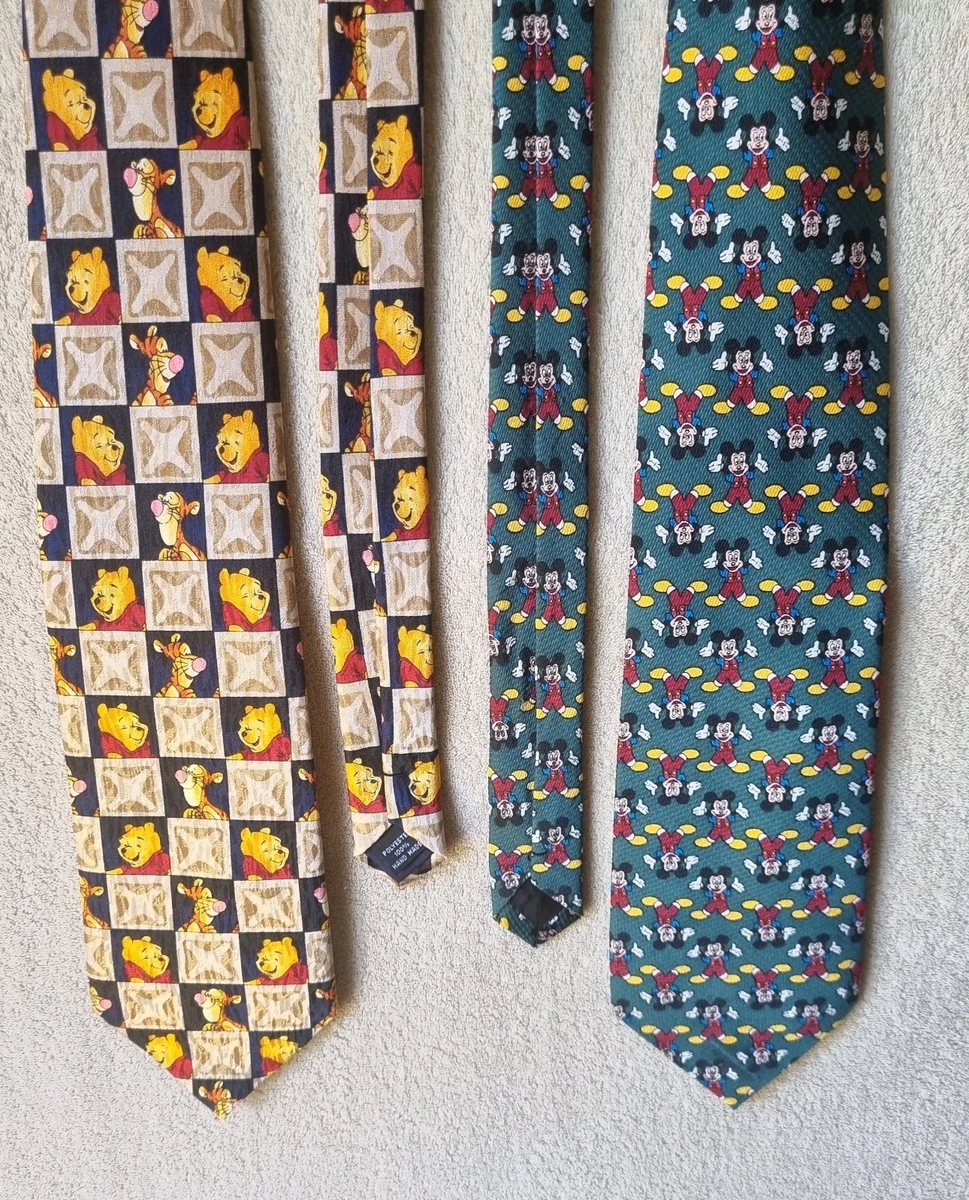 Disney's Pooh And Tigger Neck Ties LOT Of 2