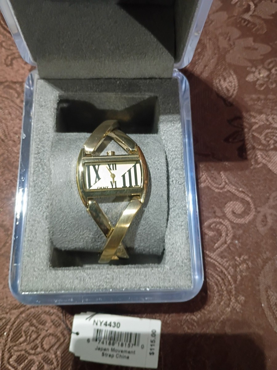 DKNY Women's Quartz NY4430 Gold Stainless Steel Watch Needs