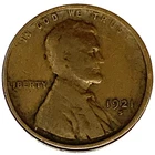 1921-S Lincoln Wheat Cent Penny VG Very Good | Better Date | Actual Coin - 2015