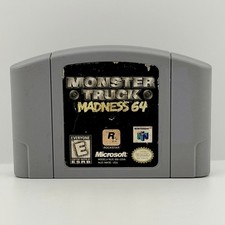 Monster Truck Madness 64 (Nintendo 64, N64 1999) Authentic Cartridge Only