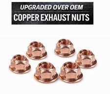 Exhaust Manifold Nuts Set Copper for Triumph Rocket 3