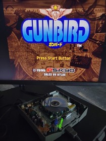 Sega Saturn Console HST-3210 w/ SAROO, FRAM  [For parts]