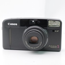  Exc 5 Canon Autoboy S PANORAMA Black Point  Shoot 35mm Film Camera from JAPAN