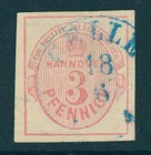 Hanover Mi. No. 6 a canceled photo finding Berger BPP-immaculate 450 Euro