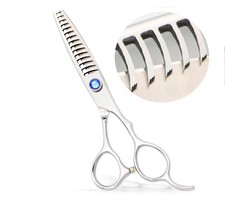 6.5 Inch Professional Texturizing Scissors Hair Thinning Shears Stainless Blue