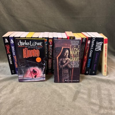 21 Charles L Grant Horror Novels - Pick Your Favorites